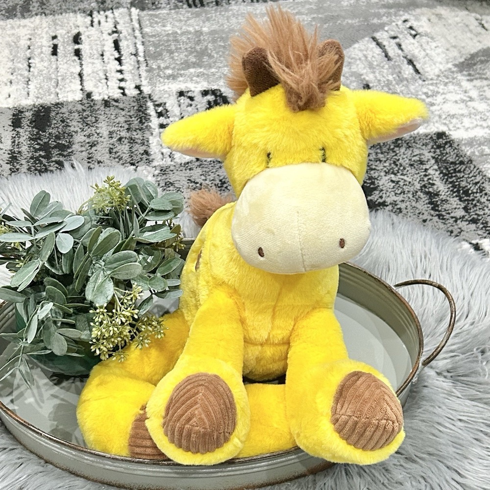 Giggle Scape Yellow Giraffe Plush Sitting 14" Stuffed Animal Target